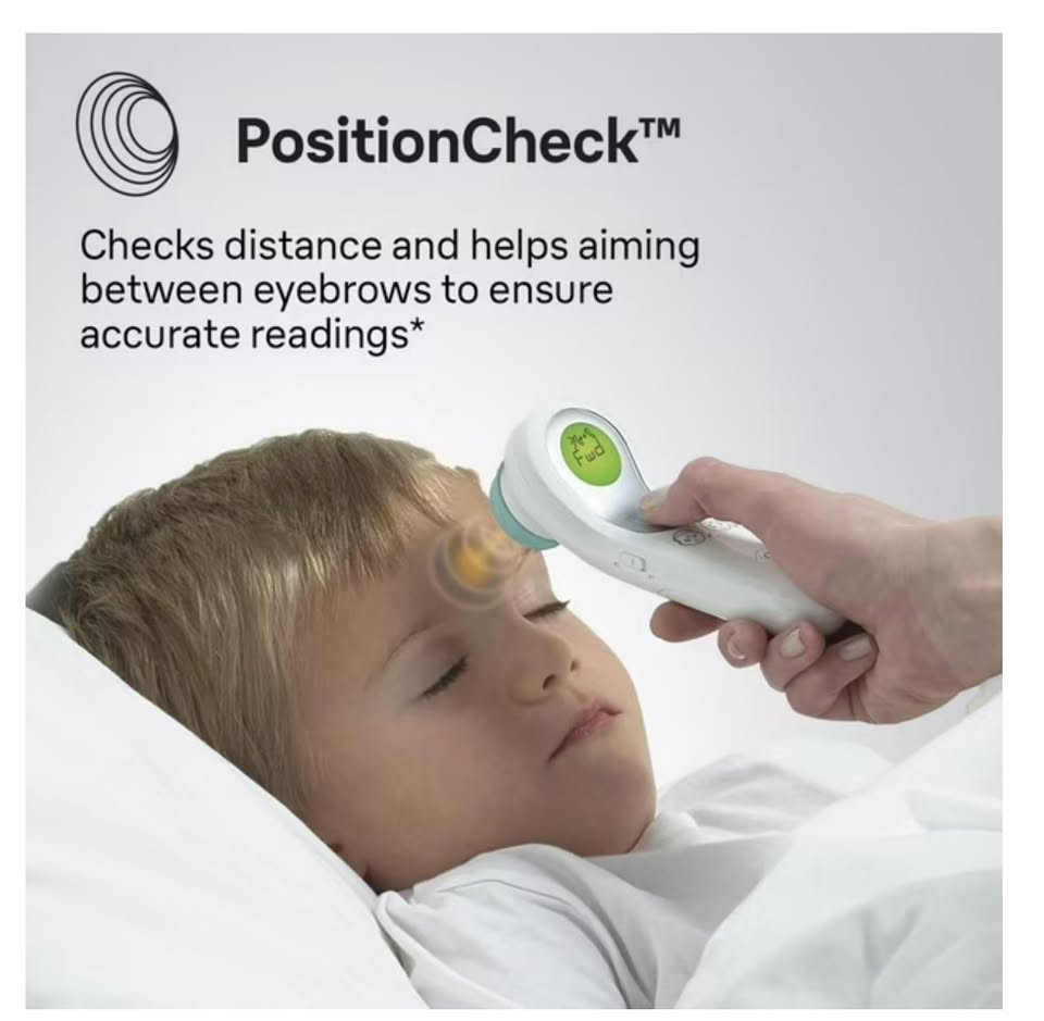 Braun no-touch thermometer for baby