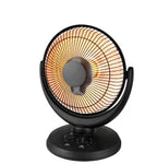 Black table heater fan