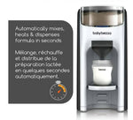 Babybrezza formula dispenser automatically mixes, heats and dispenses formula in second