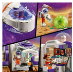 LEGO space-themed set with various scenes, including an astronaut, a spaceship, and a space station.