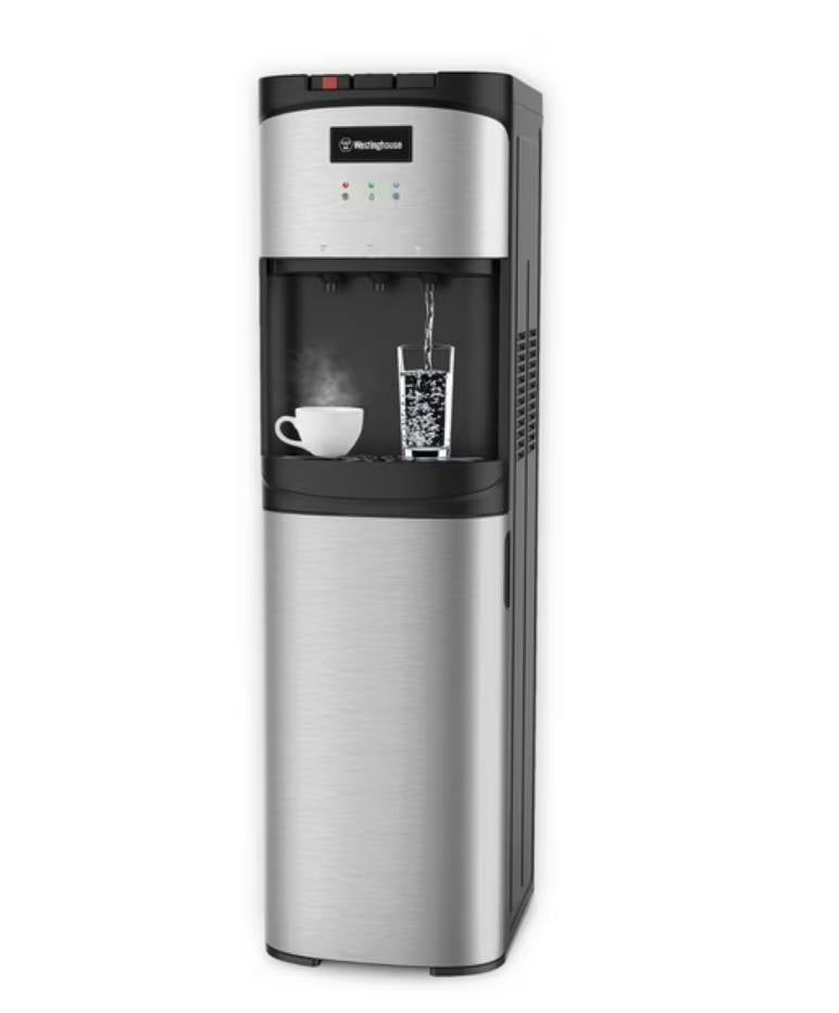 Water cooler or dispenser with different temperature settings