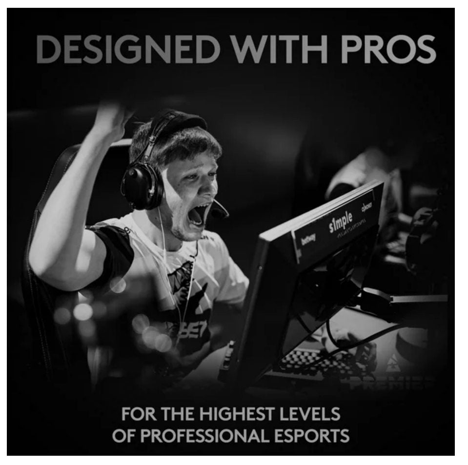 Person playing professional esports