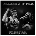 Person playing professional esports