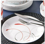 Corelle Splendor 12-Piece Glass Dinnerware Set (Service for 4), SPLENDOR RND 12PC SET