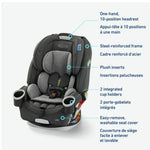 Graco 4Ever 4-in-1 Convertible Car Seat, Child Weight 4-120 lbs