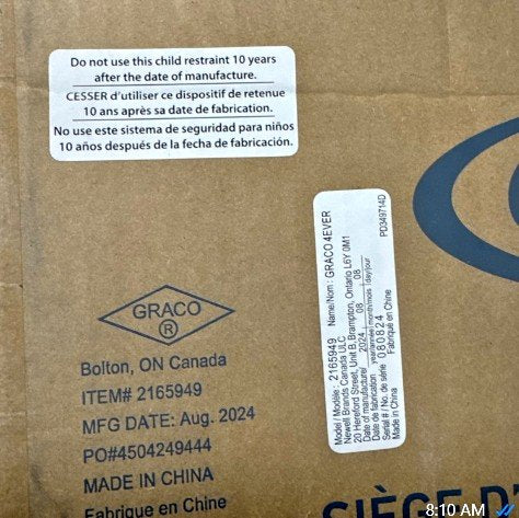 Graco 4Ever 4-in-1 Convertible Car Seat, Child Weight 4-120 lbs