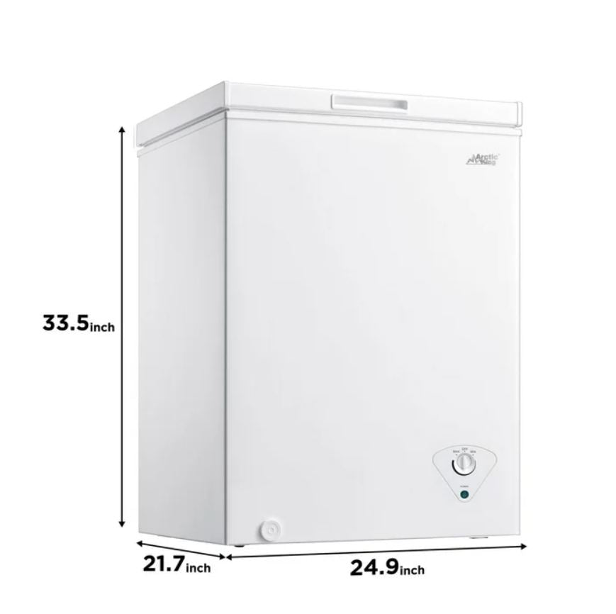 Arctic King 5.0 cu ft Chest Freezer, WHS-185C1WS
