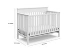 Graco Lauren 5-in-1 Convertible Crib