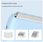 Baby Hair Clippers, Professional Quiet Hair Trimmer for Kids and Toddler, Waterproof & Rechargeable