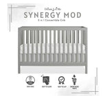 Dream On Me Synergy MOD Crib, Made with Sustainable New Zealand Pinewood