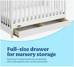 Graco Hadley 5-in-1 Convertible Crib with Drawer