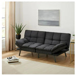 Memory Foam Futon, Memory foam futon with foldable armrest