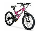 Hyper Bicycles 20” Swift Mountain Bike, Magenta, Youth, Age Group 8-13 Years, 20IN HYPER SWIFT GIRL