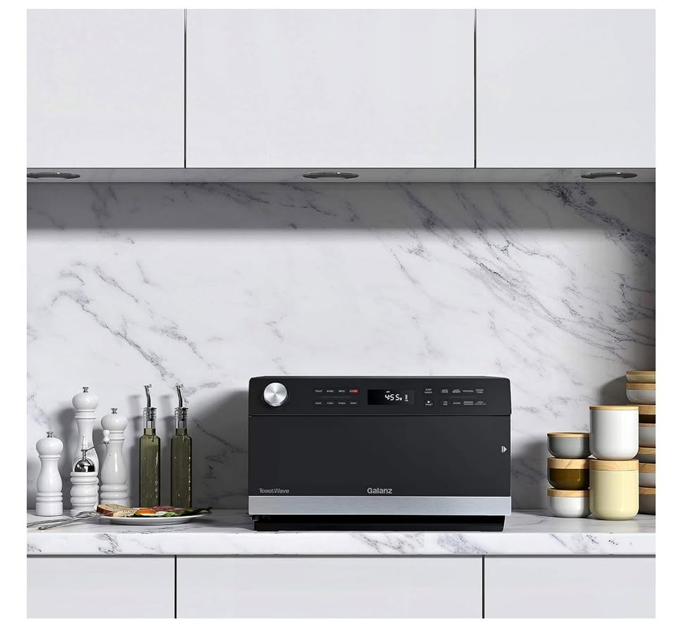 Galanz GTWHG09S1A09 4-in-1 ToastWave with TotalFry 360, Convection, Microwave, Air Fry, Toast Oven,