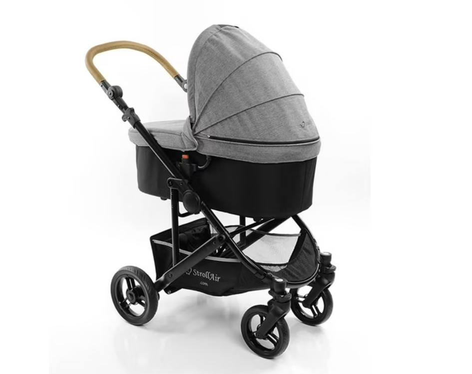 StrollAir CosmoS Single Stroller with Reversible Seat and Bassinet