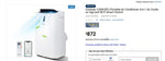 Cosway 12000 BTU portable air conditioner with app and Wi-Fi smart control