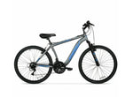 Hyper Bicycles 26” Men’s Boundary Mountain Bike, Gray, 26" BOUNDARY MENS