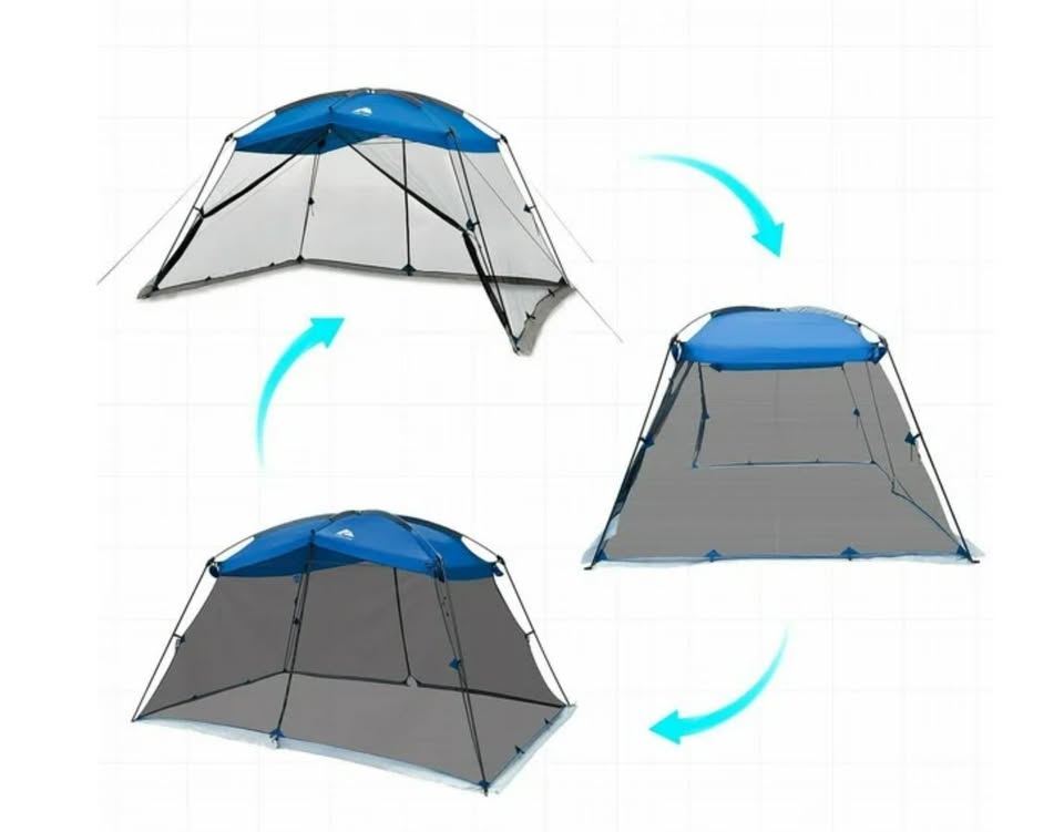 Ozark Trail Screen House, Easy Set-Up, Camping, Beach or Picnic, Protect Your Family Outdoors
