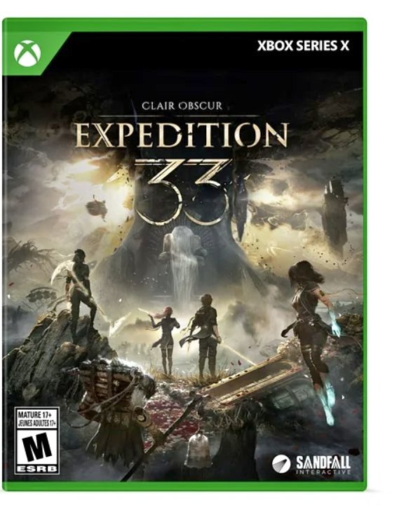 PS5 game cover of Clair Obscur Expedition 33