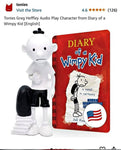 Tonies Greg Heffley audio play character from diary of a Wimpy kid in English
