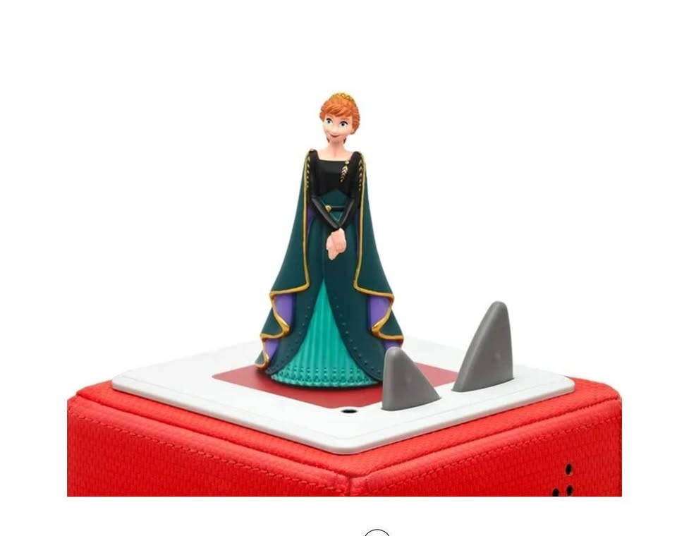 Disney Frozen-2 Anna toy on red box