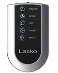 Control panel with Lasko branding