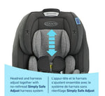 Graco 4Ever 4-in-1 Convertible Car Seat, Child Weight 4-120 lbs