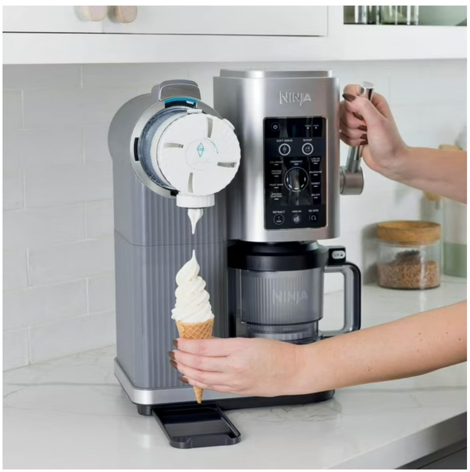 Ninja CREAMi Swirl 13-in-1 Soft Serve Ice Cream Machine