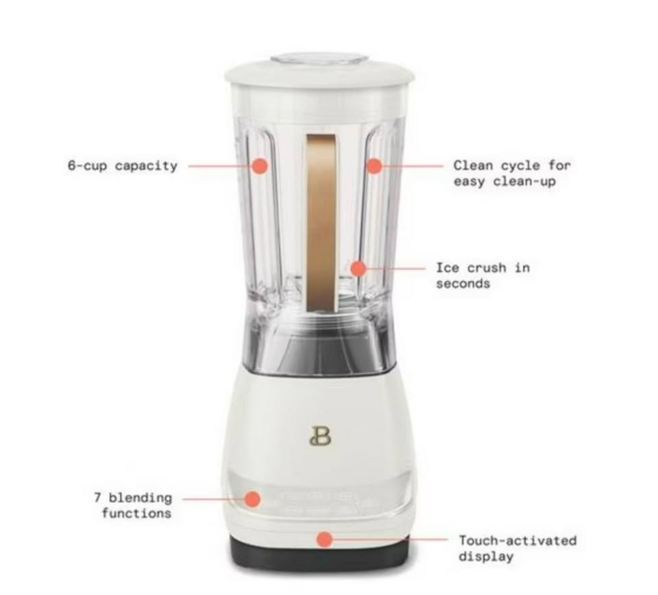 Beautiful High Performance Touchscreen Blender by Drew Barrymore