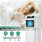 9,000 BTU Portable Air Conditioner & Dehumidifier Function Remote w/ Window Kit