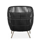 Better Homes & Gardens Tarren Patio Outdoor Statement Chair - Black