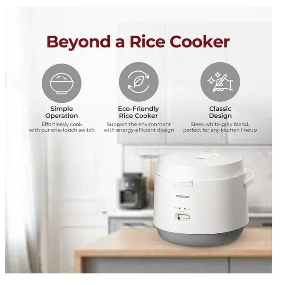 CUCKOO CR-1095 10-Cup (Uncooked) / 20-Cup (Cooked) Basic Rice Cooker and Warmer with Nonstick