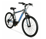 Hyper Bicycles 26” Men’s Boundary Mountain Bike, Gray, 26" BOUNDARY MENS