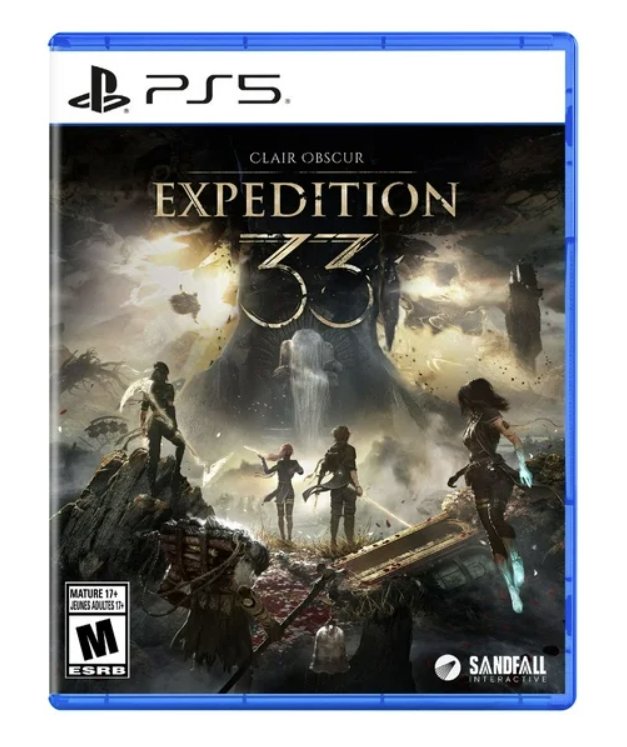 PS5 game cover of Clair Obscur Expedition 33