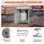 Outdoor GAS fire table