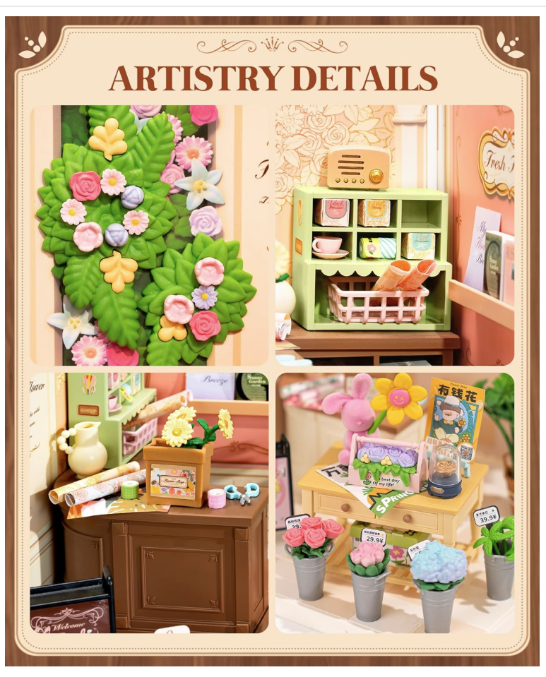 Super Creator Kits Fresh Flower Shop