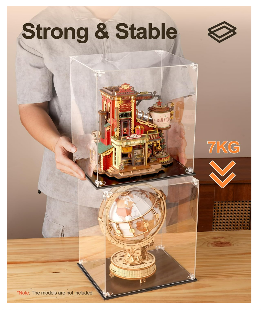 Rolife DIY Miniature House Kit for Adults, Mini Wooden Dollhouse Kit, Tiny House Diorama Building